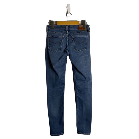 Levi's Women's Medium Indigo 711 Skinny Denim Jeans - Picture 10 of 10